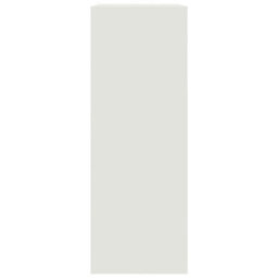 Berkfield Sideboard White 67X39X107 Cm Steel - thumbnail 8