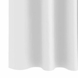 Berkfield Modern Curtains With Curtains 2 Pcs Pure White Polyester - thumbnail 6