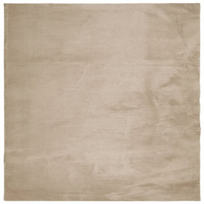Berkfield Modern Rug Huarte Short Pile Soft And Washable Sand 240X240 Cm