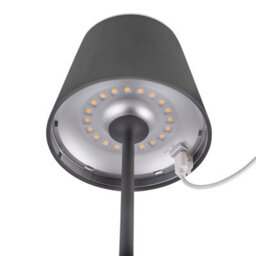Lighting Supermarket Elipta Rechargeable Battery Outdoor Led Table Lamp - Grey - thumbnail 5