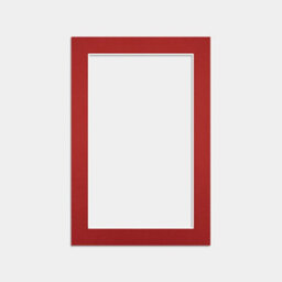 Ak Frames 12X8 Crimson Picture Mounts To Fit 10X6 Aperture Size - Mount Board Only (No Frame Included) - thumbnail 1