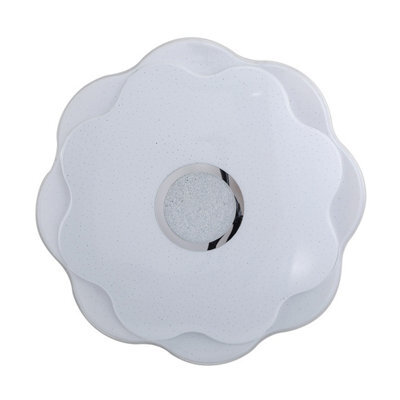 Luminosa Lighting Luminosa Normi 51Cm Decorative Flush Ceiling Light White 4000K Neutral White - image 1