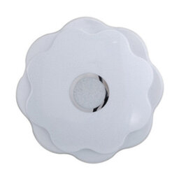 Luminosa Lighting Luminosa Normi 51Cm Decorative Flush Ceiling Light White 4000K Neutral White
