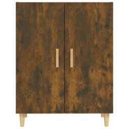 Berkfield Classic Sideboard Smoked Oak 70X34X90 Cm Engineered Wood - thumbnail 3
