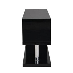 Furniture in Fashion Miami High Gloss S Shape Design Tv Stand In Black - thumbnail 6