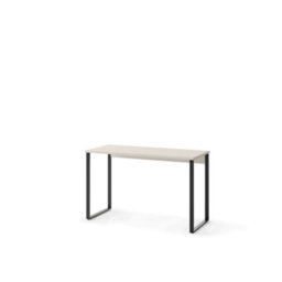 Arte Sleek Cashmere & Truffle Desk H770mm W1250mm D550mm - Modern Design For Compact Workspaces - thumbnail 1
