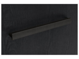 Arte Balin 140 Cm Tv Unit 2 Drawers Open Shelf Oak Monastery Oak Black - thumbnail 5