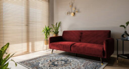 RugsX Distin 0834A Navy Blue / Blue / Yellow / Terracotta Modern Carpet - Or  80X150 Cm - thumbnail 5