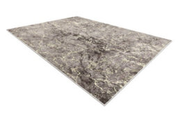 RugsX Miro 52003.801 Washing Carpet Marble Anti-Slip - Grey 200X290 Cm - thumbnail 1