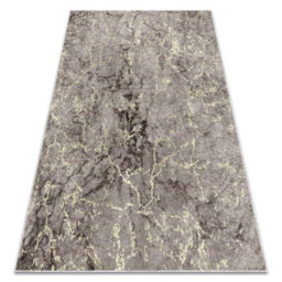 RugsX Miro 52003.801 Washing Carpet Marble Anti-Slip - Grey 200X290 Cm - thumbnail 4