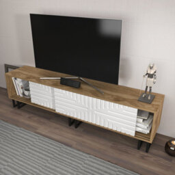 Decorotika Askal Tv Stand Tv Unit For 80 Inch - thumbnail 3