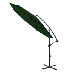 Sundaze 3M Green Garden Banana Parasol Cantilever Umbrella Patio Sun Shade W/ Base & Cover - thumbnail 2
