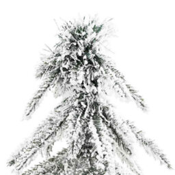 Vidaxl Christmas Tree With 300 Leds White 210 Cm Pe And Steel - thumbnail 6