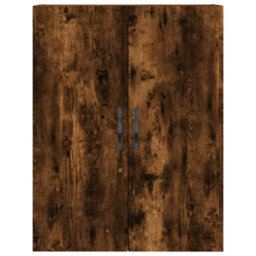 Berkfield Elegant Wall Mounted Cabinet Smoked Oak 69.5X34X90 Cm Engineered Wood - thumbnail 7