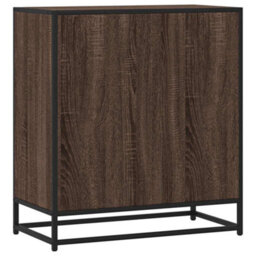 Berkfield Sideboard Brown Oak 68X35X76 Cm Engineered Wood - thumbnail 6