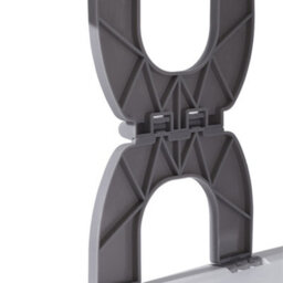 Living And Home Grey 86Cm H 6 Tier Foldable Plastic Shoe Rack - thumbnail 5