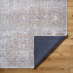 Livabliss Our Pnw Home Rainier-Washable Brown Beige Traditional Vintage Boho Living Dining Bedroom Rug 160 X 220 Cm Easy Care, Non Shedding - thumbnail 4