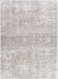 Livabliss Our Pnw Home Rainier-Washable Brown Beige Traditional Vintage Boho Living Dining Bedroom Rug 160 X 220 Cm Easy Care, Non Shedding - thumbnail 1