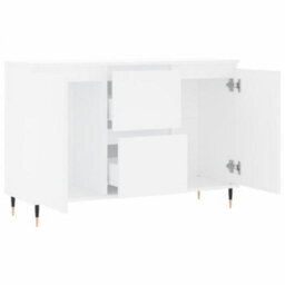 Vidaxl Sideboard White 101.5X35X70 Cm Engineered Wood - thumbnail 6