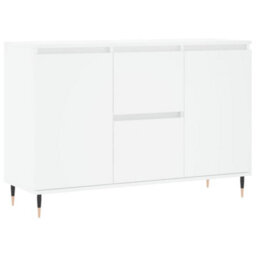Vidaxl Sideboard White 101.5X35X70 Cm Engineered Wood - thumbnail 2