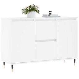 Vidaxl Sideboard White 101.5X35X70 Cm Engineered Wood - thumbnail 3