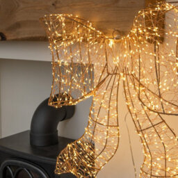 Samuel Alexander 58Cm Light Up Christmas Galaxy Bow Light With 960 Warm White Leds - thumbnail 6