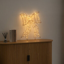 Samuel Alexander 58Cm Light Up Christmas Galaxy Bow Light With 960 Warm White Leds - thumbnail 2