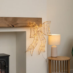 Samuel Alexander 58Cm Light Up Christmas Galaxy Bow Light With 960 Warm White Leds - thumbnail 3
