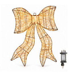 Samuel Alexander 58Cm Light Up Christmas Galaxy Bow Light With 960 Warm White Leds - thumbnail 8