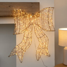 Samuel Alexander 58Cm Light Up Christmas Galaxy Bow Light With 960 Warm White Leds - thumbnail 9