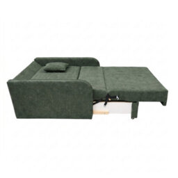 Single Sofa Bed With Sleeping Function Easy 1 Green Bonnell Spring Seating And Storage Compact Settee For Small Guest Rooms - thumbnail 3
