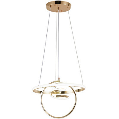Ceiling Lamp Chandelier Toolight Led G066-Cp Gold - image 1