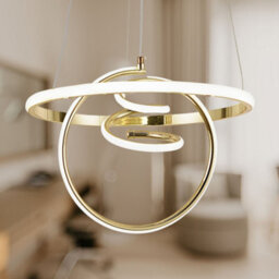 Ceiling Lamp Chandelier Toolight Led G066-Cp Gold - thumbnail 2