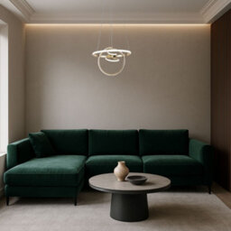 Ceiling Lamp Chandelier Toolight Led G066-Cp Gold - thumbnail 4