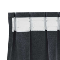 Berkfield Blackout Curtains With Top Tape 2 Pcs Light Grey Velvet - thumbnail 4