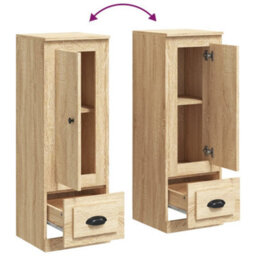 Walplus Highboard Sonoma Oak 36X35.5X103.5 Cm Engineered Wood - thumbnail 8
