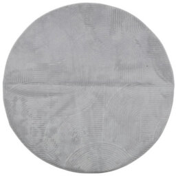 Walplus Rug Iza Short Pile Scandinavian Look Grey 120 Cm - thumbnail 2