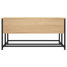 Berkfield Durable Coffee Table Sonoma Oak 80X80X40 Cm Engineered Wood - thumbnail 6