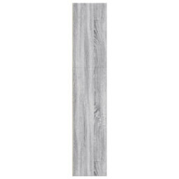 Berkfield Versatile Bookcase Grey Sonoma 60X30X152 Cm Engineered Wood - thumbnail 5