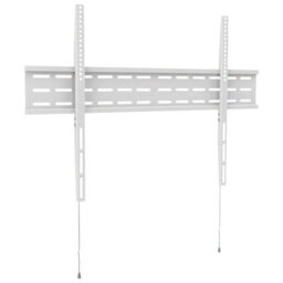 Kenable Fixed Tv Mount Bracket Low Profile Smart Lock 74 75 80 85Inch Tv Vesa 900 White - thumbnail 1