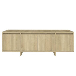 Berkfield Durable Tv Cabinet Sonoma Oak 120X30X40.5 Cm Engineered Wood - thumbnail 5