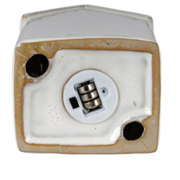 Alora Ceramic Church With Led Light Illuminated Christmas Village Piece - thumbnail 5
