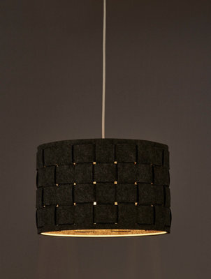 CGC Lighting Cgc Felt Felt Lampshade Easy Fit Pendant Shade - image 1