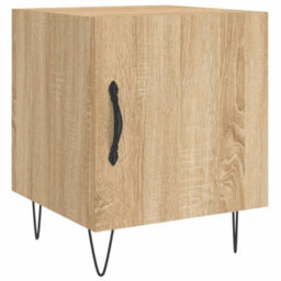 Berkfield Bedside Cabinets 2 Pcs Sonoma Oak 40X40X50 Cm Engineered Wood - thumbnail 5