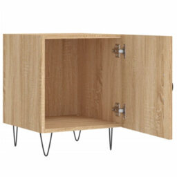 Berkfield Bedside Cabinets 2 Pcs Sonoma Oak 40X40X50 Cm Engineered Wood - thumbnail 8