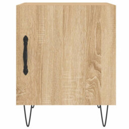 Berkfield Bedside Cabinets 2 Pcs Sonoma Oak 40X40X50 Cm Engineered Wood - thumbnail 6