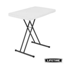 Lifetime 76 Cm Personal Table - White Granite - thumbnail 1