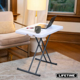 Lifetime 76 Cm Personal Table - White Granite - thumbnail 5
