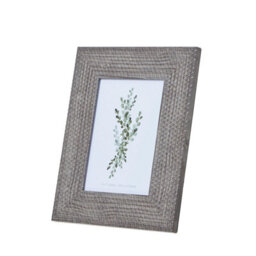 Hill Interiors Woven Photo Frame Grey (26Cm X 1Cm X 21Cm) - thumbnail 3