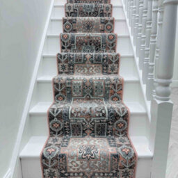 Abstract Stair Runner - Soft & Durable Carpet Runner For Stairs & Staircases, Multiple Lengths - thumbnail 3